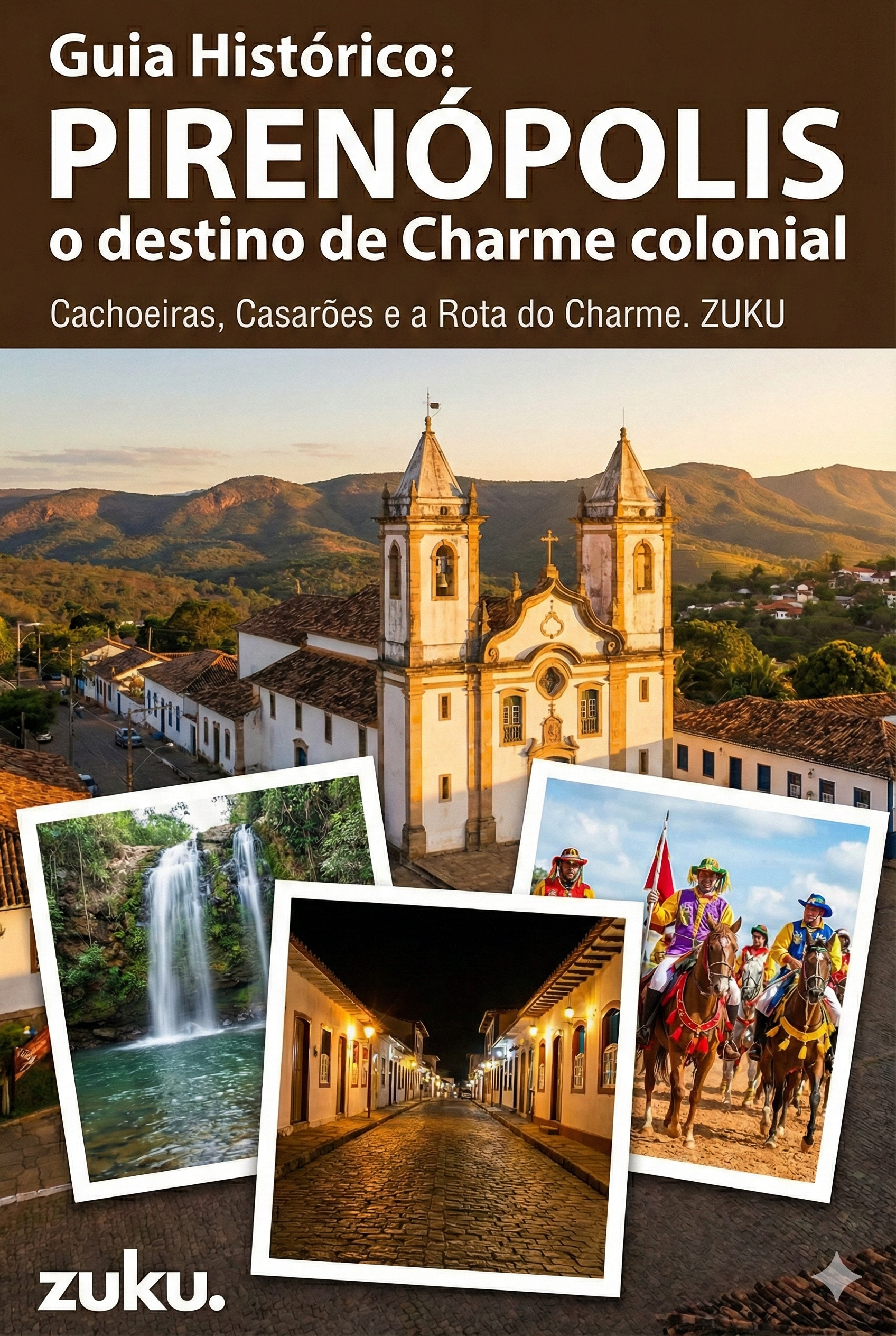 Guia Histórico: PIRENÓPOLIS o destino de Charme colonial